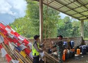 Gerak Cepat TNI Polri dan Pemdes Atasi Aksi Perusakan Bendera Merah Putih Di Pacitan