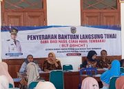 Pemkab Pacitan Salurkan BLT DBHCHT 2025 untuk 477 Buruh Rokok dan Tani Tembakau di Punung