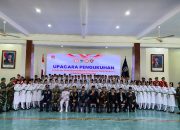 Kasdim Pacitan Hadiri Pengukuhan Paskibraka Tingkat Kabupaten