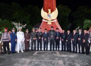 TNI-Polri Bersama Forkopimda Pacitan Gelar Apel Kehormatan dan Renungan Suci