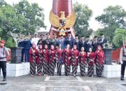 Ziarah Nasional Di TMP Pacitan, Dandim Beserta Forkopimda Kenang Jasa Pahlawan Dalam Peringatan HUT RI Ke 80