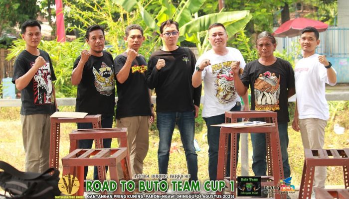 Kolaborasi Pring Kuning BC dan Buto Team Sukses Gelar Lomba Burung Berkicau di