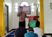 Kapolsek Ciktim Berikan Himbauan Kamtibmas Dalam Safari Jum’at di Mesjid Al-Muamanah Cambay