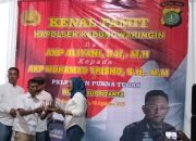 Polsek Kedungwaringin Gelar Kenal Pamit Dengan Kapolsek Baru Bersamaan Pelepasan Purna Tugas Anggota