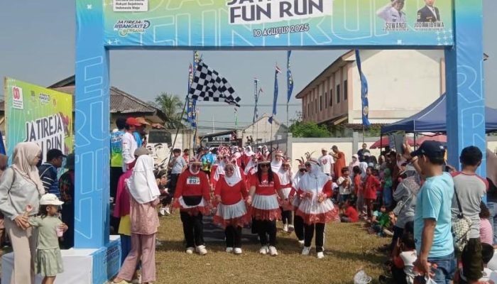 Fun Run 3K Desa Jatireja Berlangsung Meriah, Ribuan Warga Tumplek Gembira Rayakan HUT RI 80