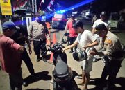Polsek Kedung Waringin Gencarkan Operasi Kejahatan Jalanan Cegah Guantibmas Malam