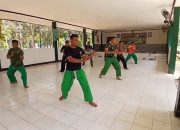 Tingkatkan Kemampuan Fisik, Kodim Pacitan Gelar Latihan Pencak Silat Militer