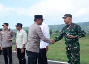Dandim Pacitan Bersama Unsur Forkopimda Dampingi Kunjungan Kerja Kapolda Jatim
