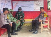 Sinergitas TNI Polri Dalam Kegiatan Sambang Desa Di Pos Kamling Wilayah Binaan