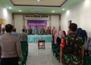 Balai Desa Kerik Gelar Rembug Stunting, Dihadiri Forkopimcam