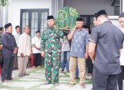 Wujud Belasungkawa, Dandim 0801/Pacitan Takziah Di Rumah Duka Ayah Anggota Provost