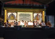 Ciptakan Suasana Aman Acara Pengajian Akbar, Bukti Sinergi TNI dan Banser Di Pacitan