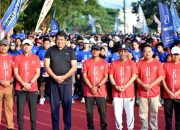 Hari Jantung Sedunia, Dandim Pacitan Dan Forkopimda Ikuti WHD Run and Walk 2025