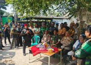 Bersama Kapolres Metro Bekasi Dandim 0509 Sambangi Para OJOL di Tegal Gede Sampaikan Pesan Kondusifitas