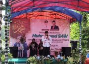 Safari Maulid Nabi Kecamatan Cikarang Timur Di Perum Kodam Sekcam Cikarang Timur Ajak Teladani Akhlak Rasulullah.