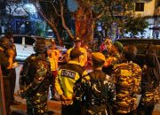 Ciptakan Kondusifitas Wilayah Koramil 08/Lemah Abang – Kodim 0509, Gelar Patroli Bersama Ormas