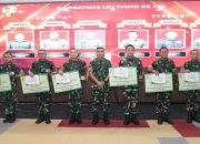 Dandim 0623/Cilegon Raih Juara 3 Dansatgas LKJ TMMD Ke-125