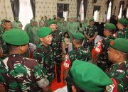 Pangdam III/Slw Kunjungi Kodim 0618/Kota Bandung Berikan Arahan Kepada Para Prajurit
