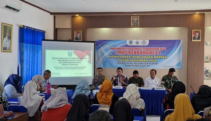 Babinsa 0801/10 Punung Berperan Aktif Turut Berpartisipasi Dalam Musrenbangdes