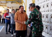 Dandim Pacitan Bersama Forkopimda Sambut Kunjungan SBY di Polres Pacitan