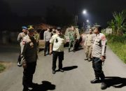 Patroli Tiga Pilar Polsek Cikarang Timur, Jaga Kamtibmas Dan Berikan Kenyamanan Malam Akhir Pekan