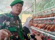 Dukung Program Ketahanan Pangan, Babinsa Koramil 08/ Lemah Abang Berikan Pendampingan Kepada Peternak