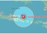 Gempa Dahsyat Magnitudo 6,5 Guncang Kabupaten Sumenep