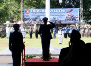 Upacara HUT Ke 80 Berlangsung Khidmat dan Penuh Semangat Di Halaman Pendopo Pacitan