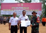 TMMD KE-126 DIWILAYAH KODIM PACITAN RESMI DIBUKA