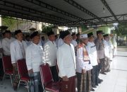 Semarak Hari Santri Nasional 2025 di Takeran, Ribuan Santri dan Pelajar Padati Lapangan Kecamatan.