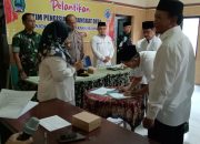 Pelantikan Panitia Pengisian Perangkat Desa Jomblang Berlangsung Khidmat, Kapolsek Takeran Tekankan Transparansi dan Netralitas