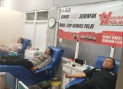 Sambut Hari Jadi Humas Polri ke-74, Polres Magetan Gelar Donor Darah Serentak: Polisi Humanis Hadir untuk Kemanusiaan