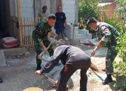 Impian Warga Miliki Rumah Layak Huni, Satgas TMMD 126 Desa Petungsinarang Kerjakan Pengecoran Lantai