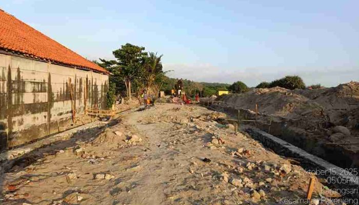 Warga Cimari Muara Karangsari Garut Kecewa Proyek Kampung Nelayan Merah Putih (KNMP) Tak Libatkan Tenaga Kerja Lokal