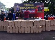 Kapolrestabes Bandung Pimpin Pemusnahan Jutaan Butir Obat Terlarang, Ajak Masyarakat Berantas Narkoba