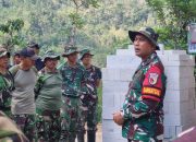 Dansatgas TMMD Ke 126 Kodim 0801/Pacitan Ambil Apel Satgas TMMD Petungsinarang