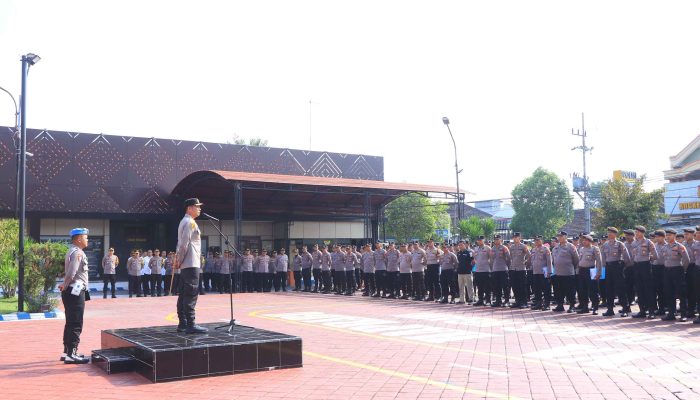 Jaga Integritas dan Disiplin: Kapolres Ngawi Tekankan Anggota Jauhi Pelanggaran dan Pungli