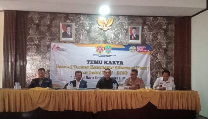 Temu Karya Karang Taruna Kecamatan Cikarang Timur Sekcam Cikarang Timur Ajak Karang Taruna Bersinergi