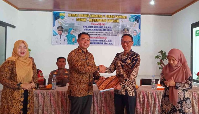 Sertijab Terima Jabatan dan Pisah Sambut Camat Kecatamatan Cibeber