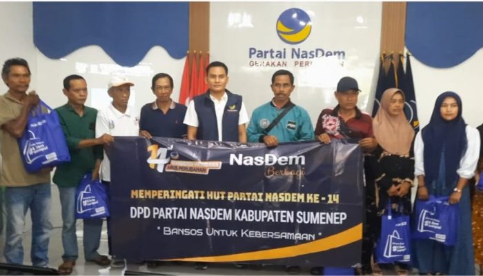 Perayaan HUT ke-14 Partai NasDem, Akis Jasuli Konsisten Membawa Arus Perubahan