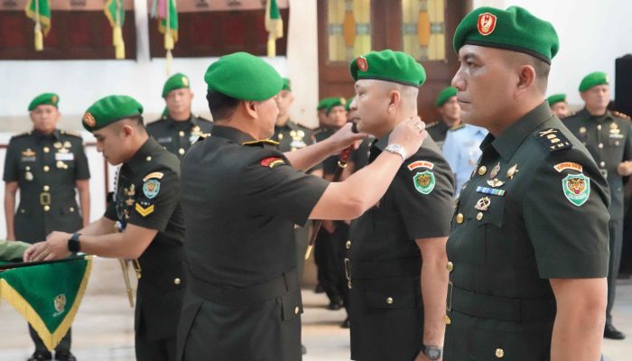 Pangdam III/Siliwangi Pimpin Sertijab Dandim 0618/Kota Bandung di Makodam