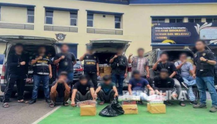 Bea Cukai Bandung Gagalkan Peredaran 772 Ribu Rokok Ilegal, Lima Orang Diamankan 