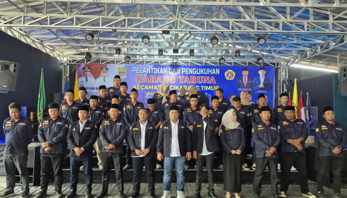 Semangat Baru! Jajang Nurjaya Pimpin Karang Taruna Cikarang Timur Periode 2025-2030
