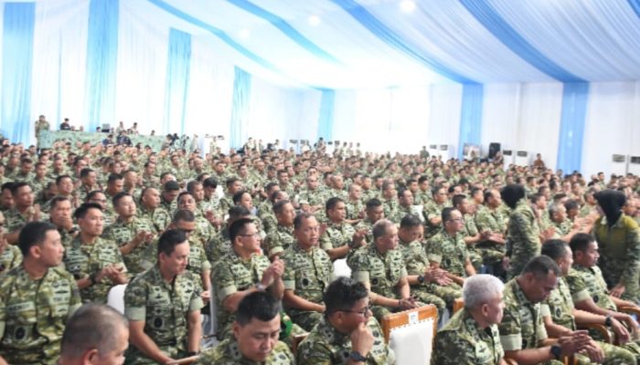 Dandim 0624 Ikuti Apel Dansatkowil Terpusat, Tingkatkan Profesionalisme Pembinaan Teritorial