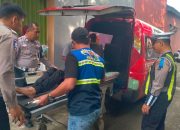 Satlantas Polres Magetan Beri Pengawalan Ambulans, Pastikan Pasien Segera Mendapat Penanganan di Rumah Sakit