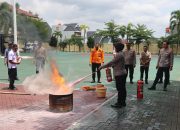 Polres Magetan Tingkatkan Kesiapsiagaan, Bhabinkamtibmas Dibekali Pelatihan SAR Terbatas & Penanganan Kebakaran