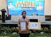 Satlantas Polres Sumenep Raih Penghargaan Terbaik Penurunan Angka Kecelakaan Lalu Lintas 2025