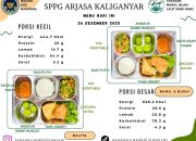 Menu Bergizi SPPG Arjasa Kaliganyar Dukung Pemenuhan Gizi Balita hingga Ibu Hamil