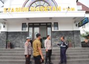 Pastikan Keamanan arus penumpang Liburan di stasiun Magetan pada Operasi Nataru 2025