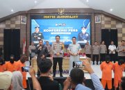 Rilis Akhir Tahun 2025, Polres Magetan Ungkap 157 Kasus Kriminal dan 34 Kasus Narkoba